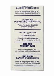 Torebki higieniczne do WC 100szt