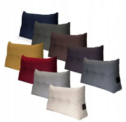 Poduszka ozdobna trójkątna pod plecy - Komfort-Pur