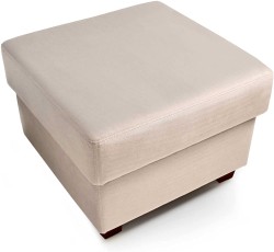 Pufa tapicerowana, puf ozdobny ze schowkiem, skrzynią - Komfort-Pur