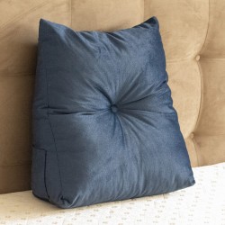 Poduszka ozdobna trójkątna pod plecy 45cm - Komfort-Pur