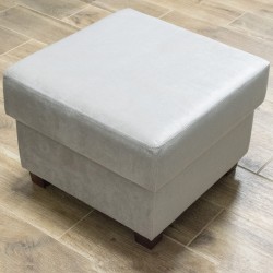 Pufa tapicerowana, puf ozdobny ze schowkiem, skrzynią - Komfort-Pur