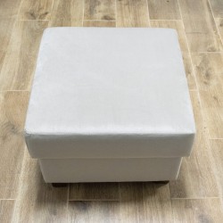 Pufa tapicerowana, puf ozdobny ze schowkiem, skrzynią - Komfort-Pur