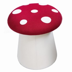 Mała pufa Grzybek dla dzieci, do pokoju dziecięcego