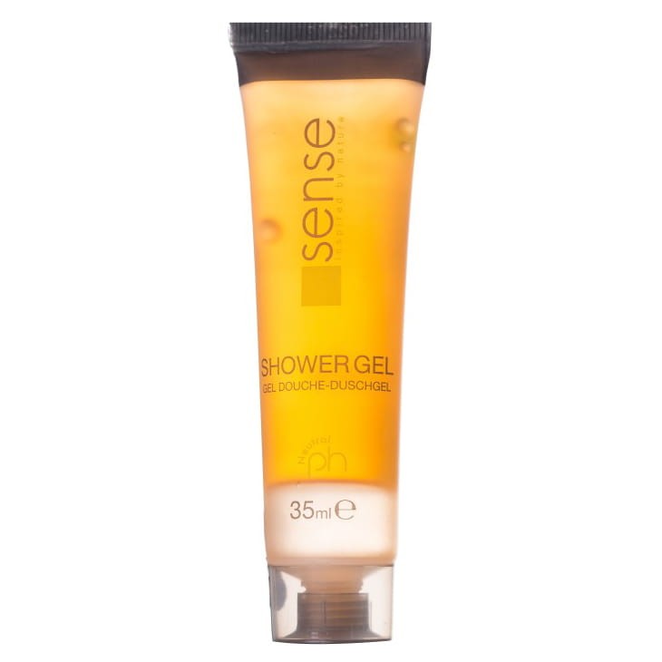 Żel pod prysznic hotelowy w tubce Sense 35ml 160 sztuk