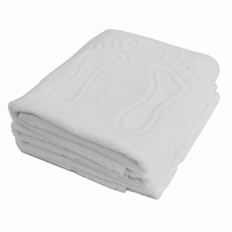 Ręcznik Stopka frotte biały, 100% bawełna 500 g/m2