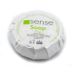 Mydełko hotelowe okrągłe plisowane Sense 15g