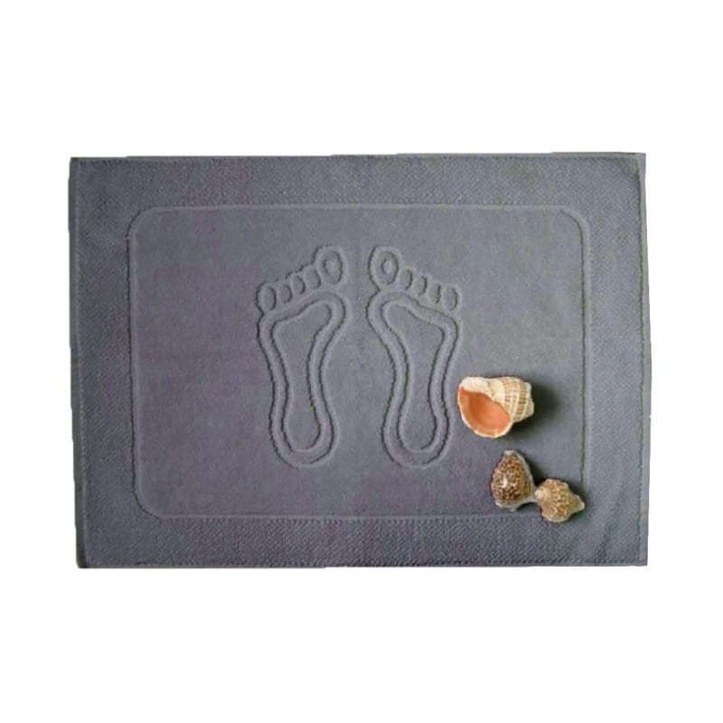 Ręcznik Stopka frotte szary, 100% bawełna 400 g/m2