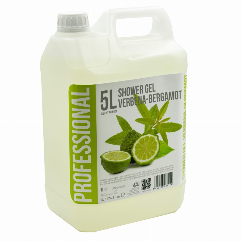 Żel pod prysznic 5 litrów Verbena and Bergamota PROFESSIONAL