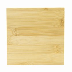 Podstawka, tacka na kosmetyki bambusowa 15x15cm
