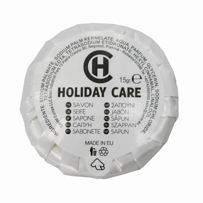 Mydełko hotelowe plisowane 15g Holiday Care