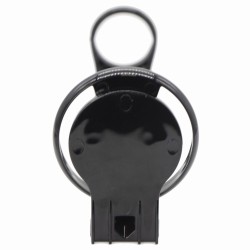 Uchwyt dyspenser do okrągłych butelek 300ml czarny wieszak