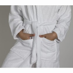 Szlafrok frotte biały PRESTIGE