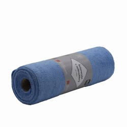 Ściereczki z mikrofibry 20 sztuk na rolce, niebieskie, 1rolka