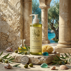 Szampon z odżywką OLIVA w okrągłej butelce 300ml